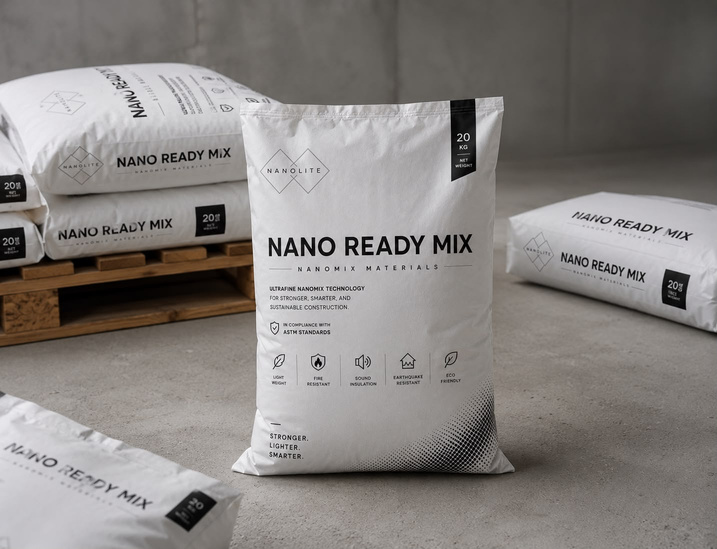 ReadyMix packaged on pallets